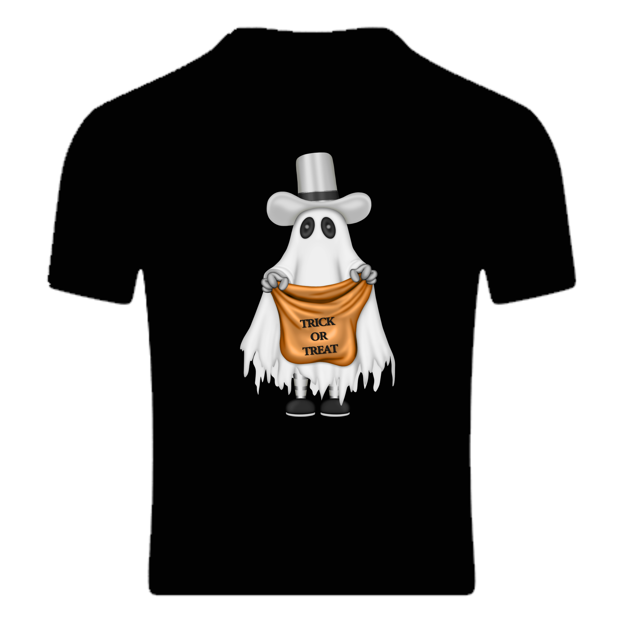 🎃 Halloween “Trick or Treat Ghost” Unisex T-Shirt