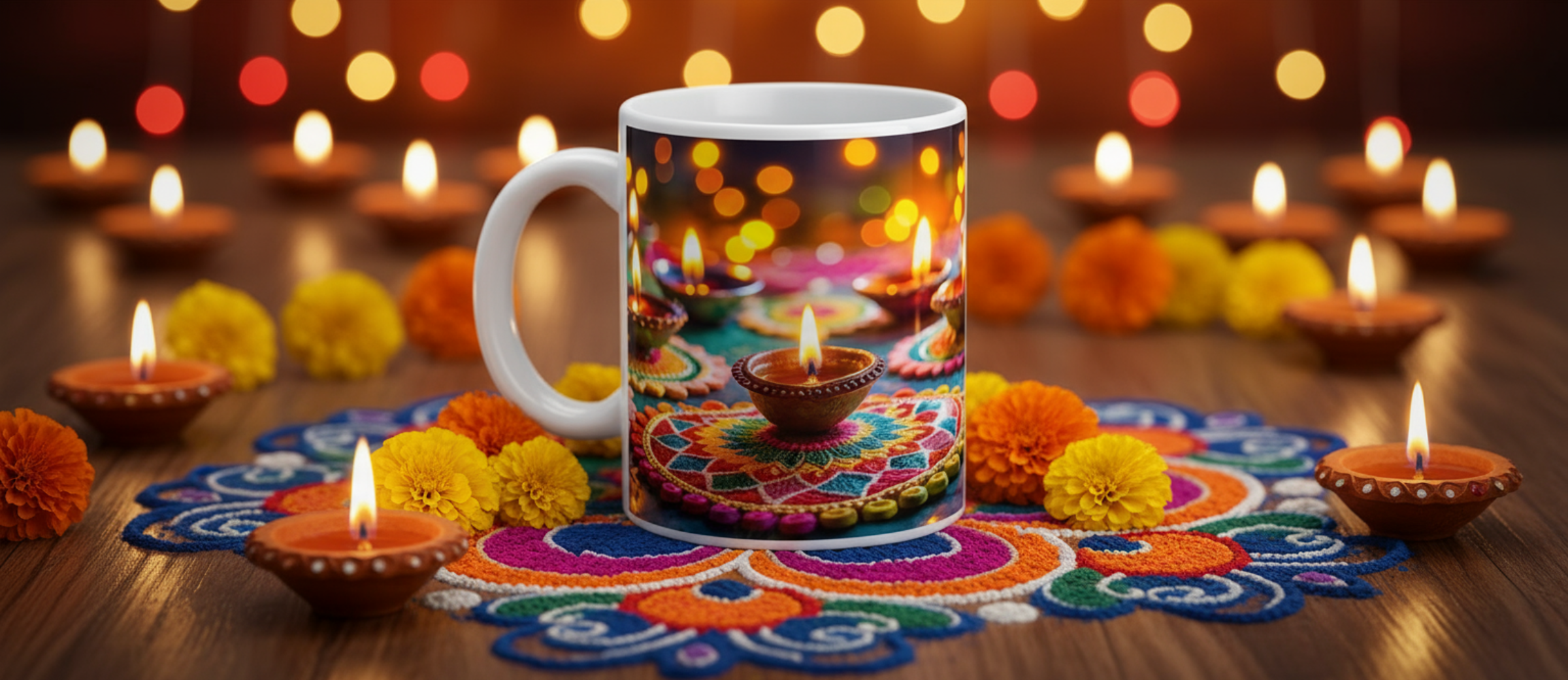 🪔 Diwali Festival of Lights Coffee Mug