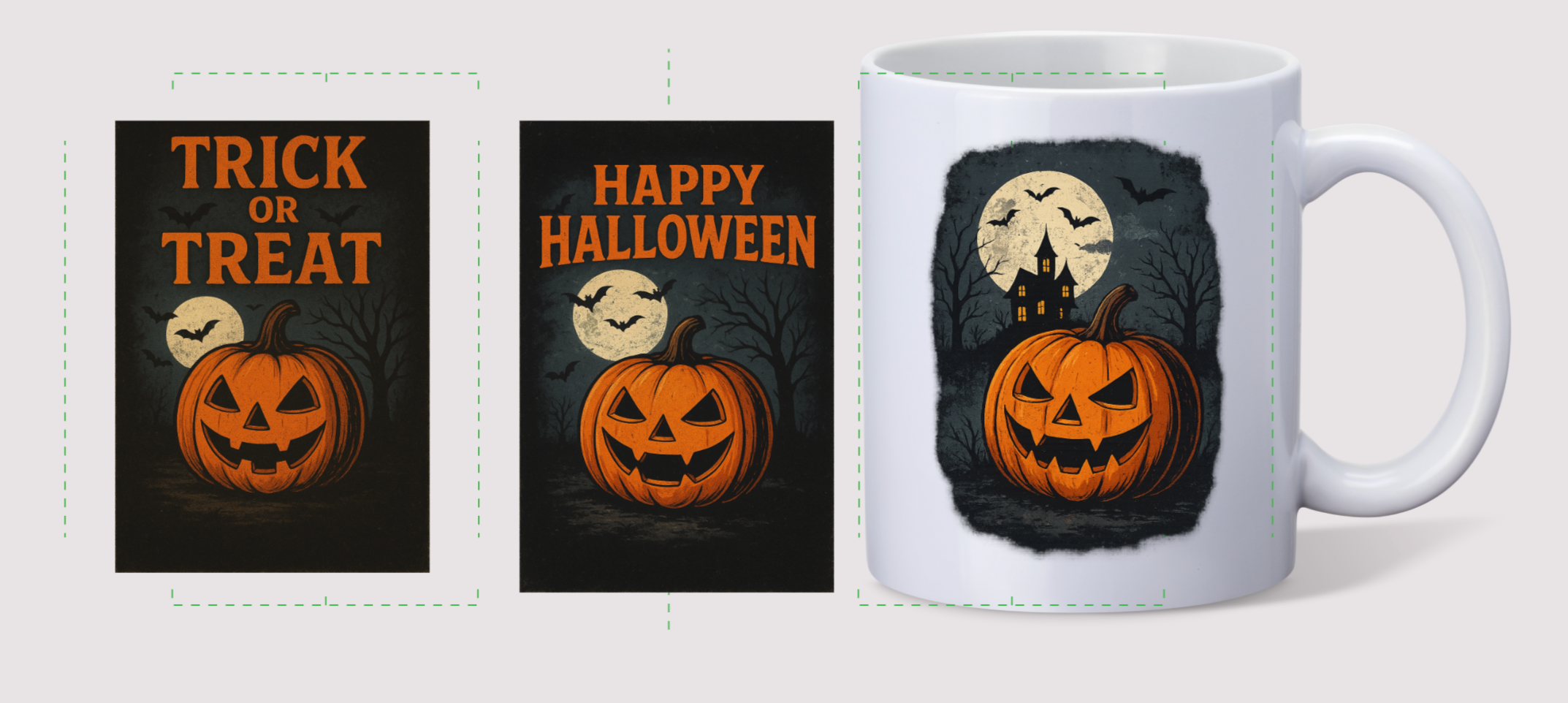 Halloween mugs